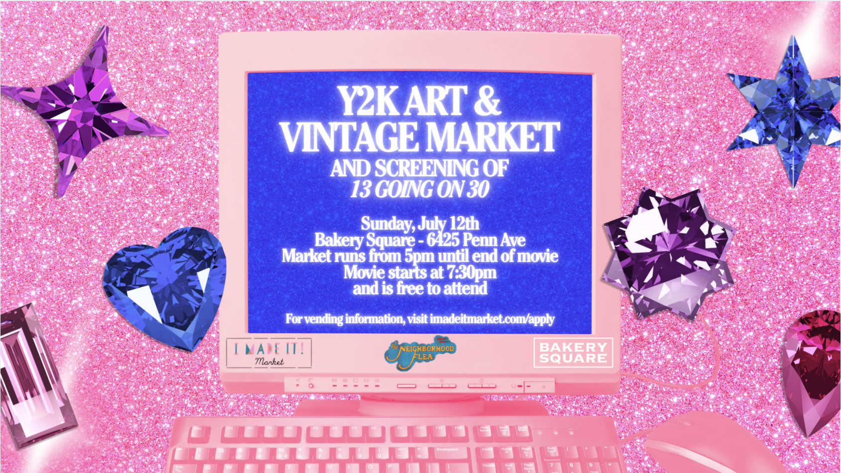 Movie Night Marketplace with I Made It! Market at Bakery Square