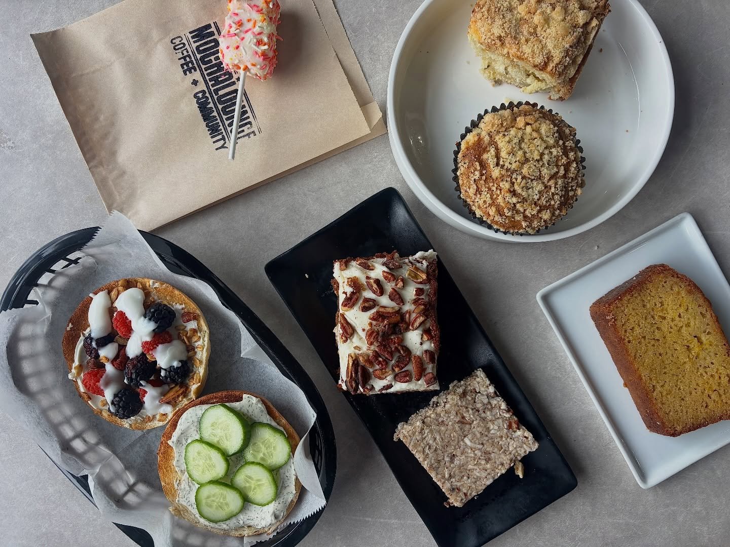 Have you tried any of our new pastries/treats?? 

#mochalounge #fortwayne #drinklocal #pastries