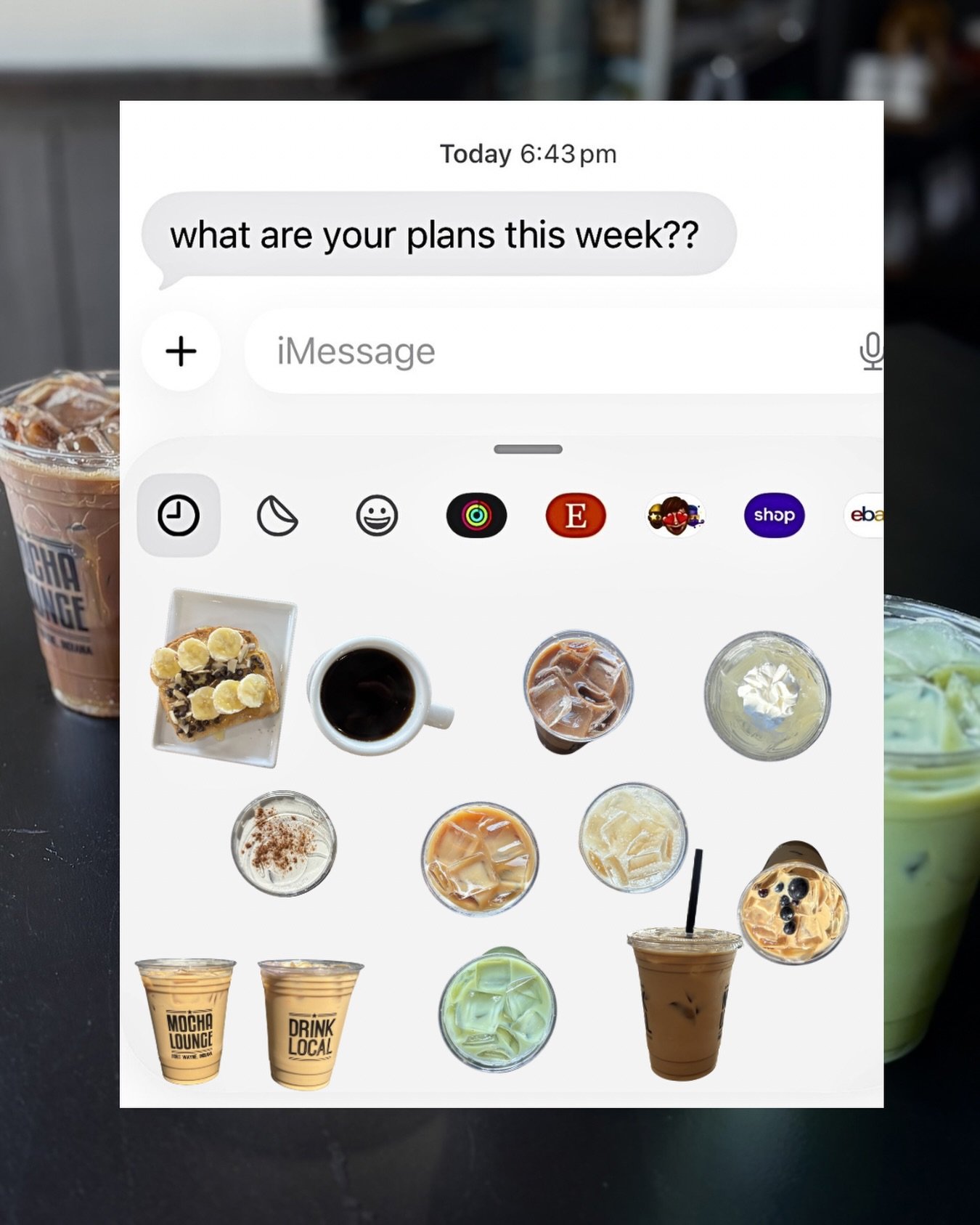 obviously planning on going to my favorite coffee shop everyday 🤷&zwj;♀️🤷&zwj;♀️🤷&zwj;♀️🤷&zwj;♀️

#drinklocal #mochalounge