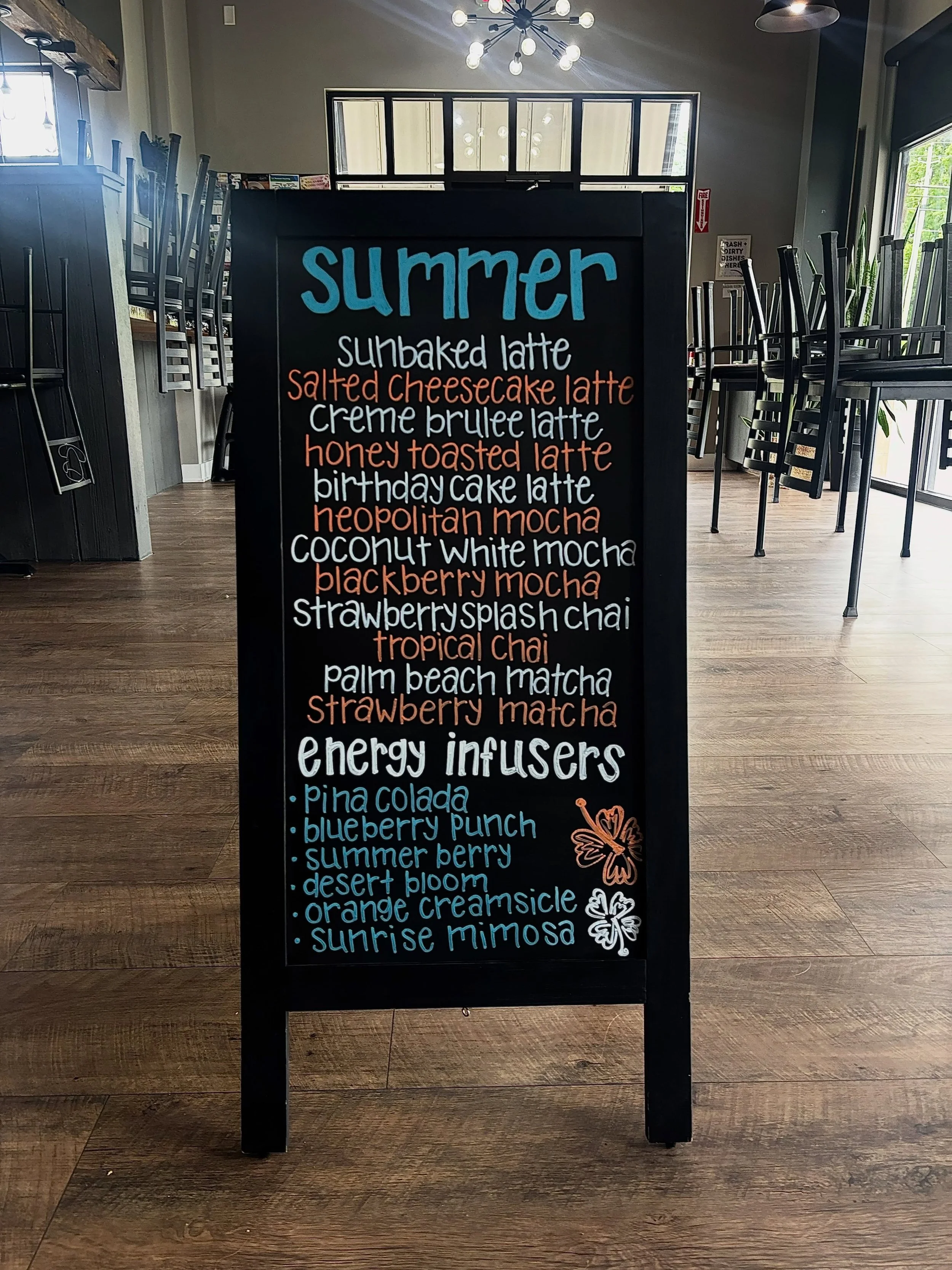 NEW MENU. TOMORROW. 🌺☀️

Summer officially arrives at Mocha Lounge tomorrow with brand new lattes, mochas, chai creations, matchas, and refreshing energy infusers.

Whether you&rsquo;re craving something sweet, fruity, tropical, or coffee-forward, w