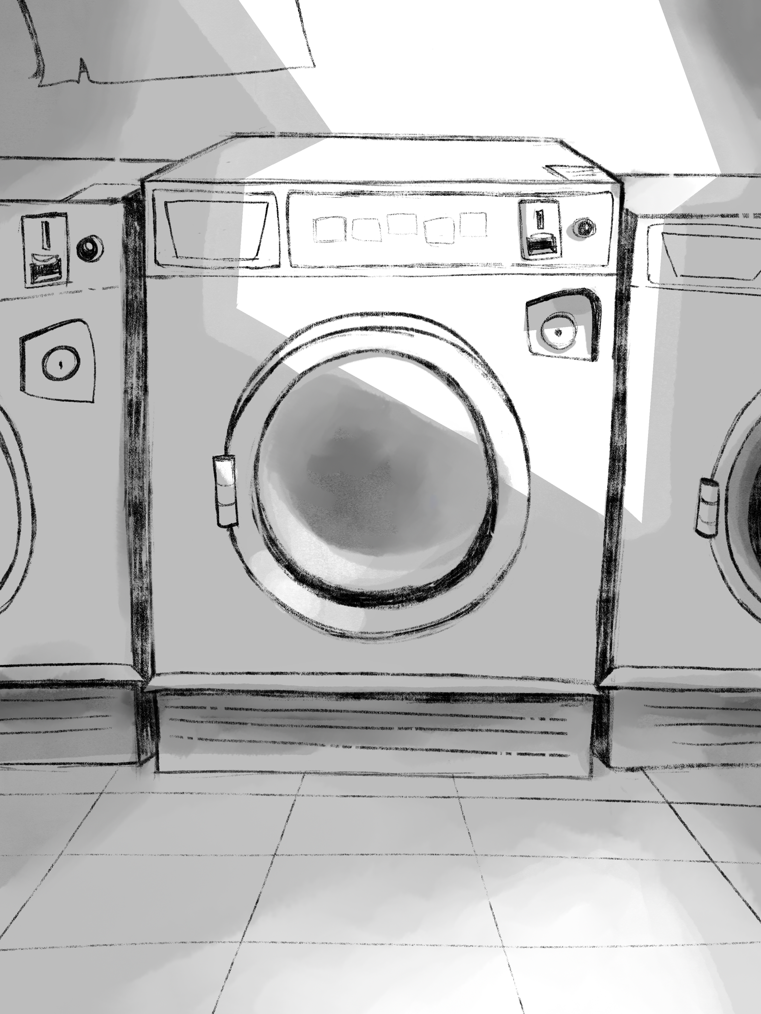 Tithe to the Washing Machine BG BW.png