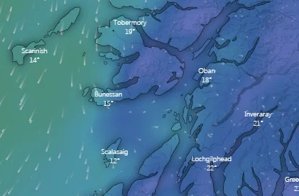 Not a lot of wind forecast for our future!