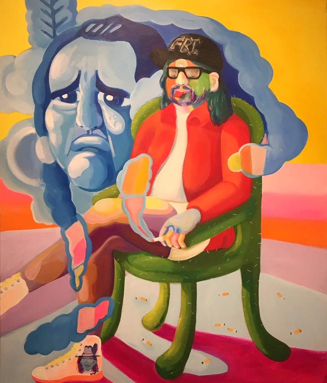 Iron Eyes Sam English, 2018