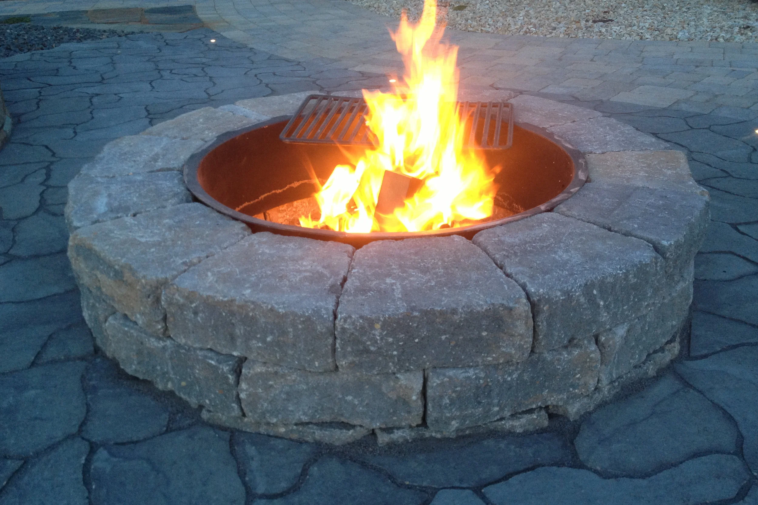 Retaining Wall Blocks & Fire Pits — Hilgersom Inc.