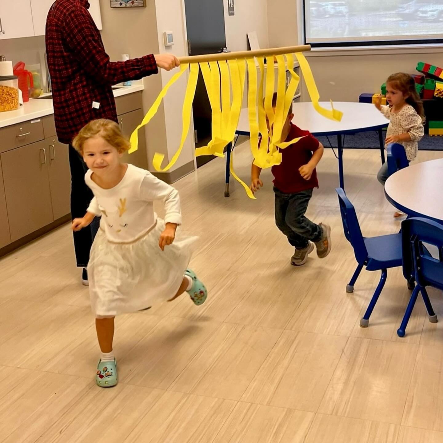 💡 This week, our PreK class learned how people can change when they know Jesus! Before running into the &ldquo;light&rdquo; they are grumpy like Saul because they don&rsquo;t know Jesus, but then they are happy when they emerge from the &ldquo;light