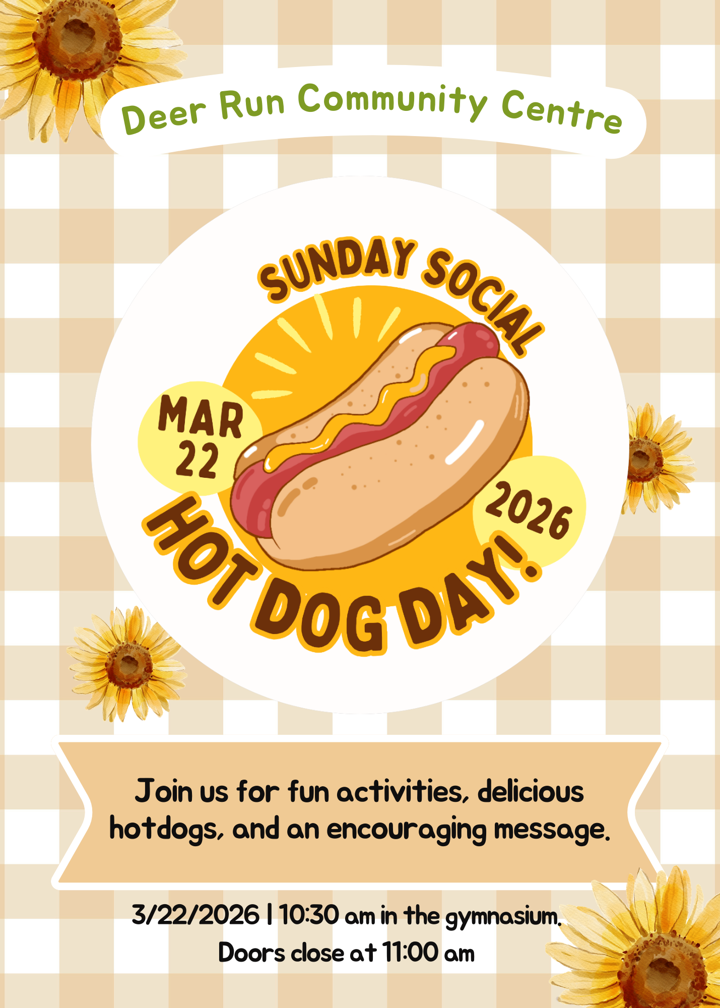 Sunday Social - Community Connection