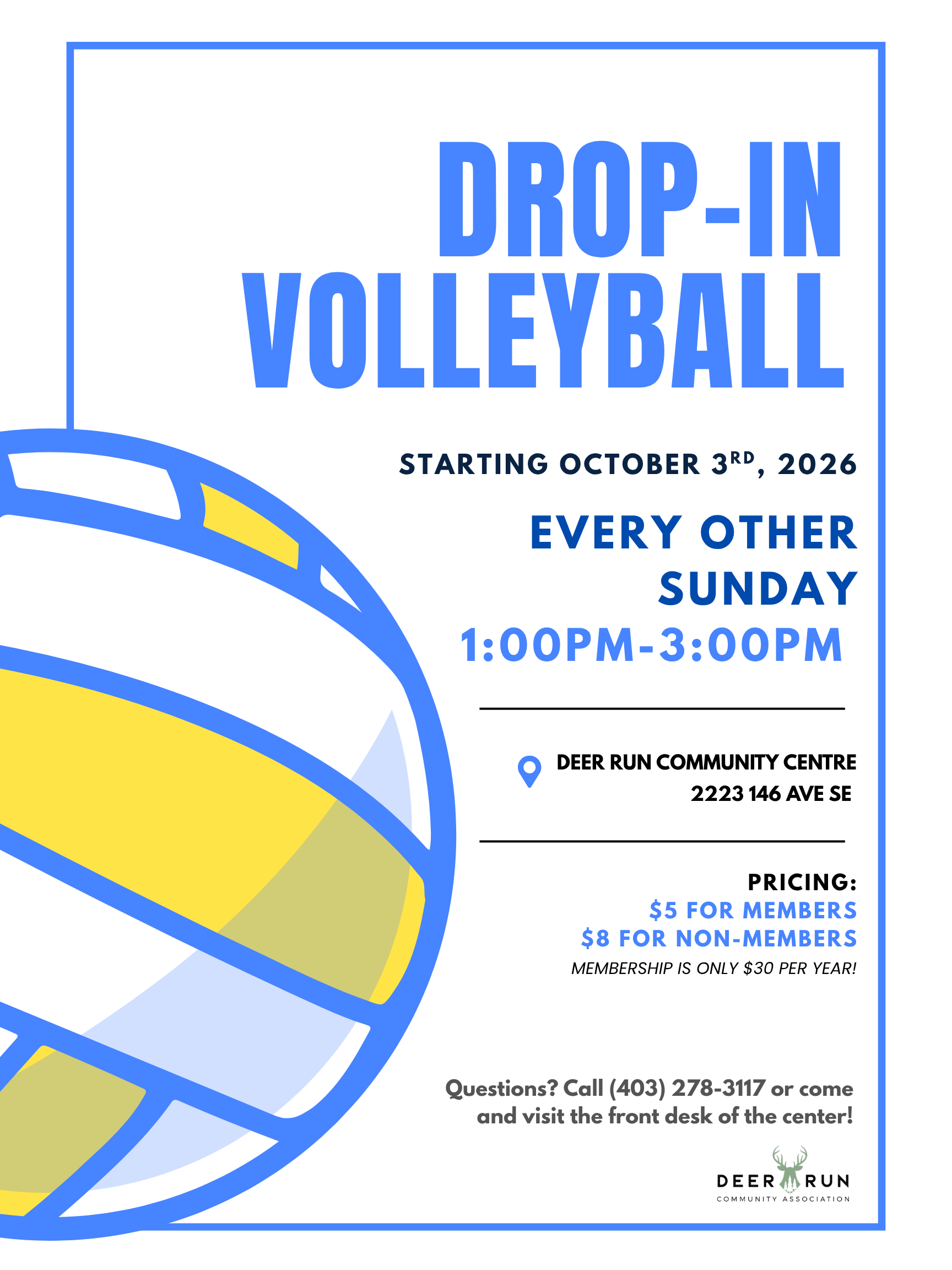 Drop-In Volleyball 
