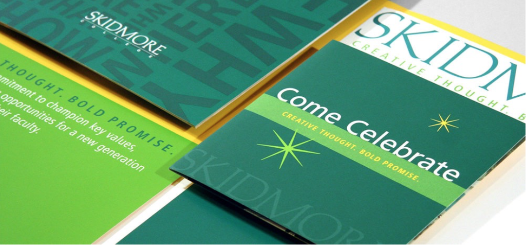 Creative Thought, Bold Promise Campaign Identity & Promotional Materials
