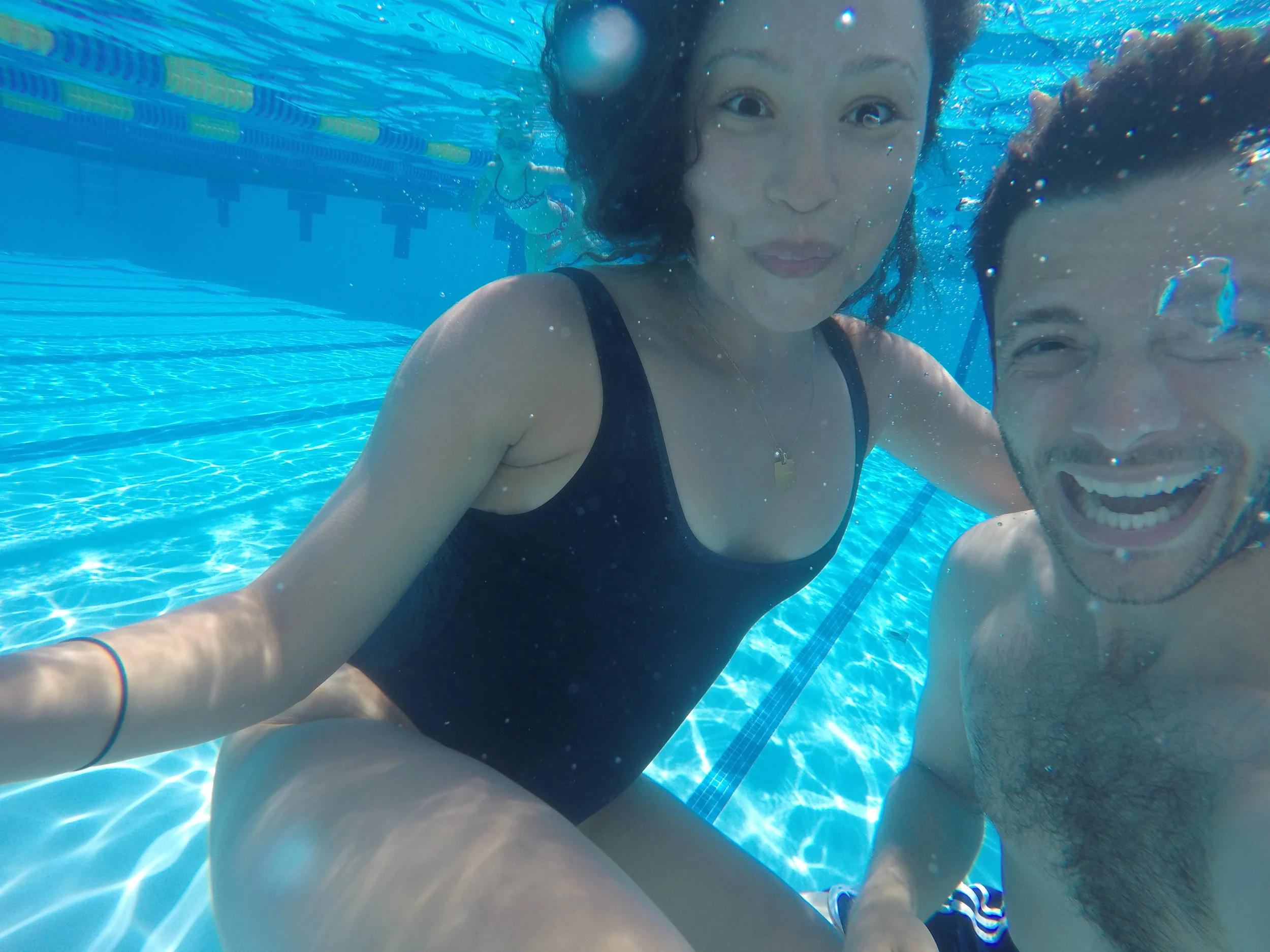 Dunia _ Ari Under Water Armonk Town Pool 1.JPG