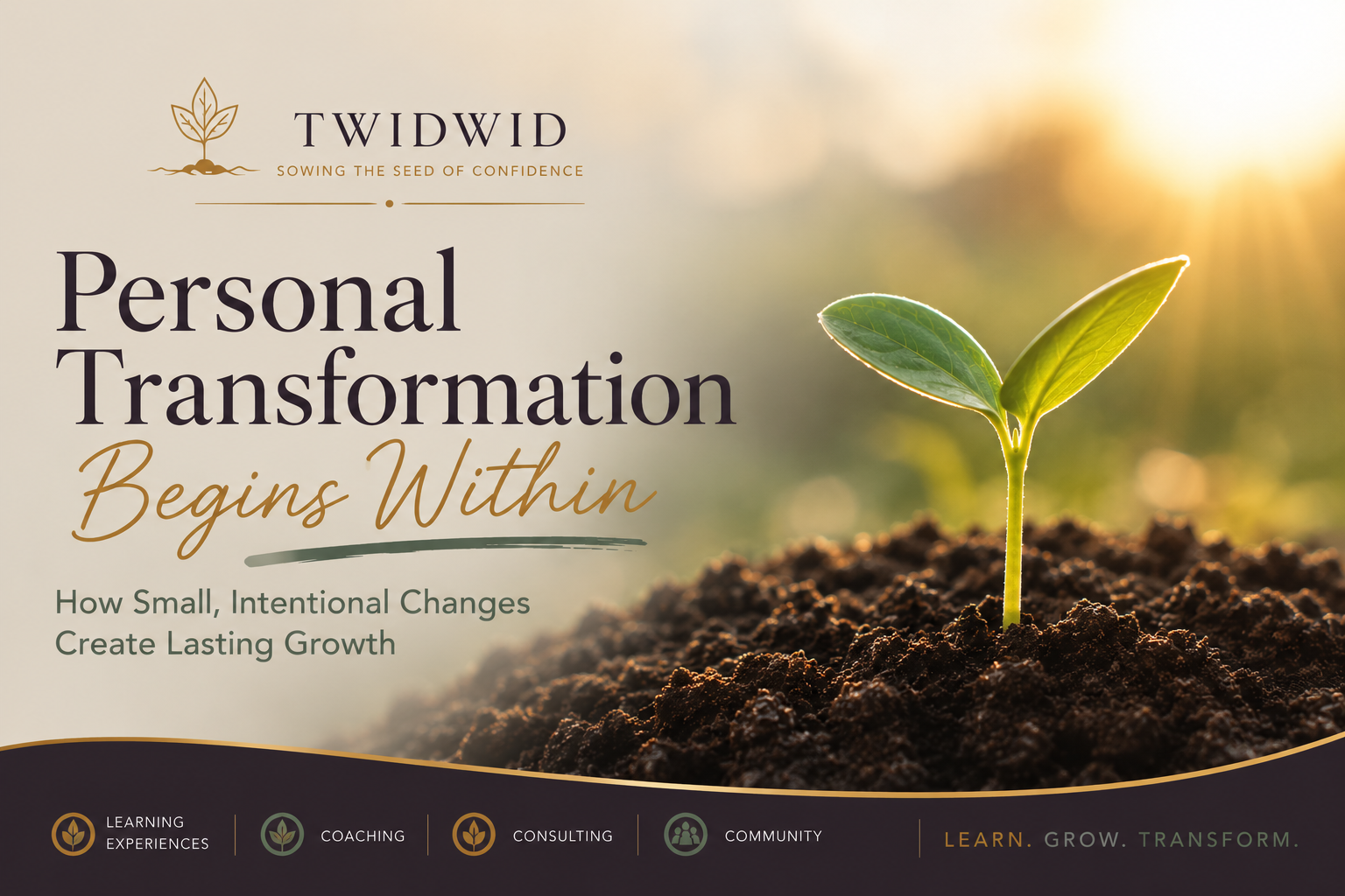 Personal Transformation Begins Within
