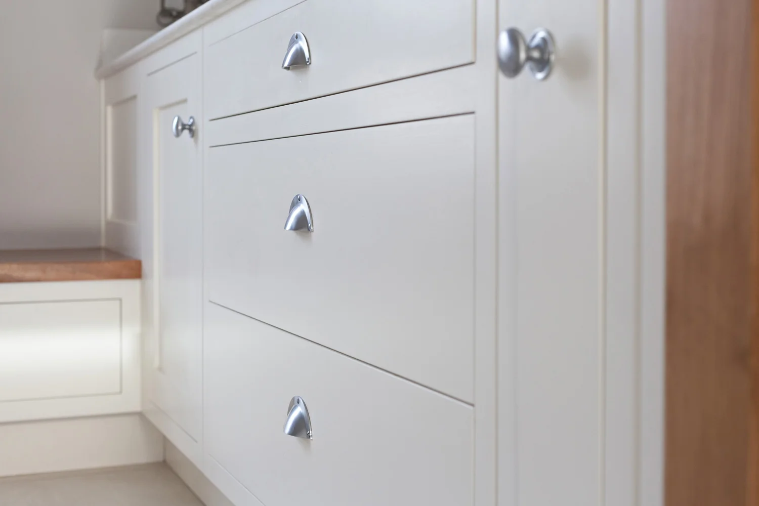 Hand-painted kitchen in Ballinlough, Cork, Munster, Ireland