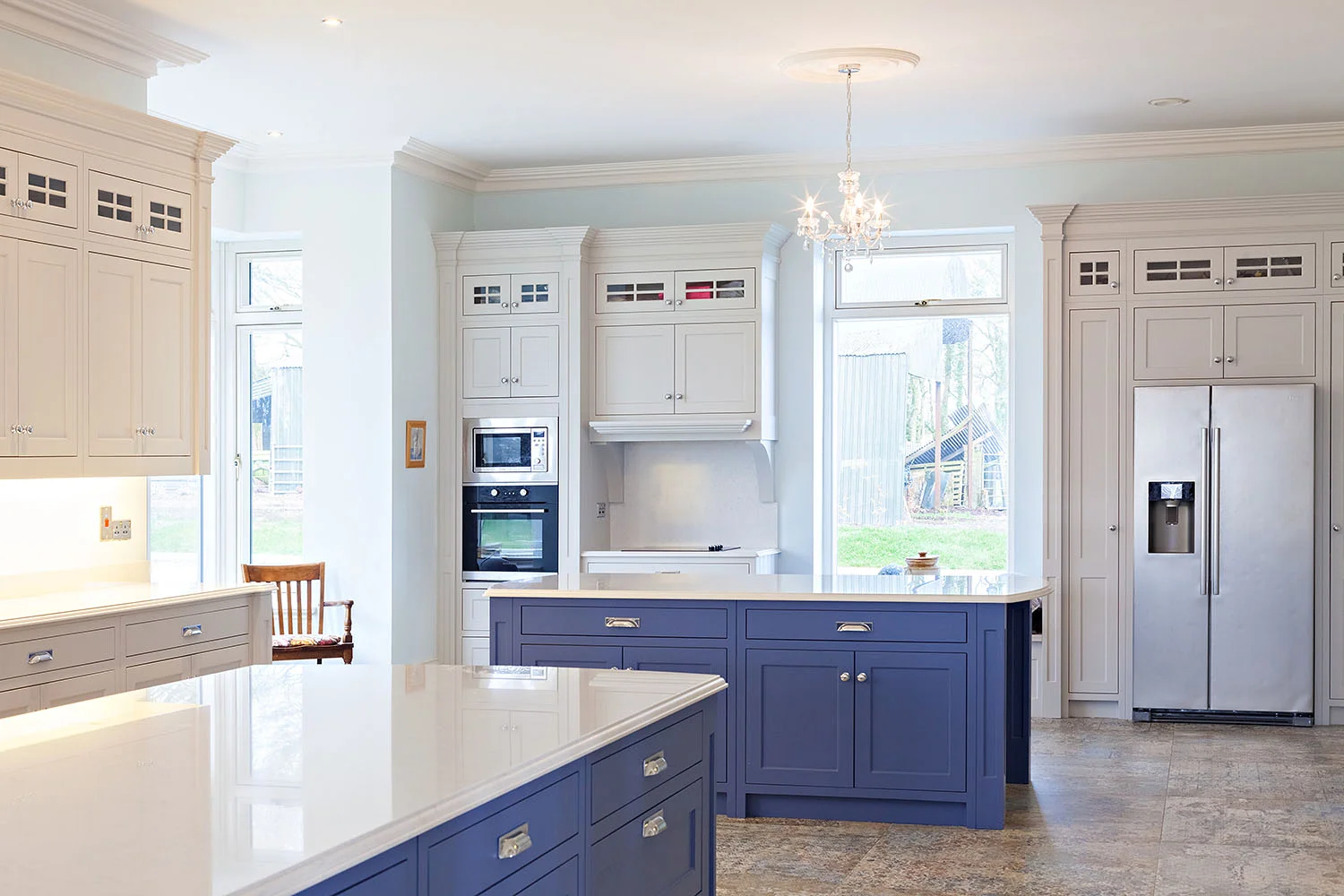 Hand-painted kitchen in Monkstown, Co. Cork, Munster, Ireland