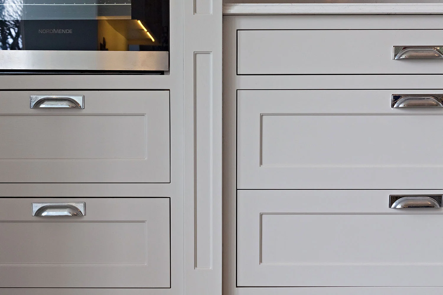Hand-painted kitchen in Monkstown, Co. Cork, Munster, Ireland