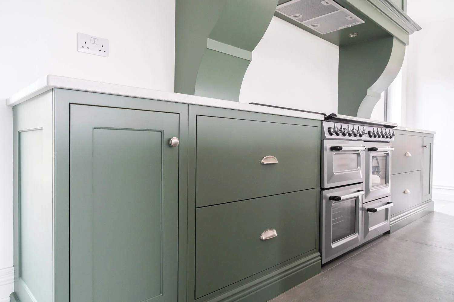 Hand-painted kitchen in Killeagh, Co. Cork, Munster, Ireland