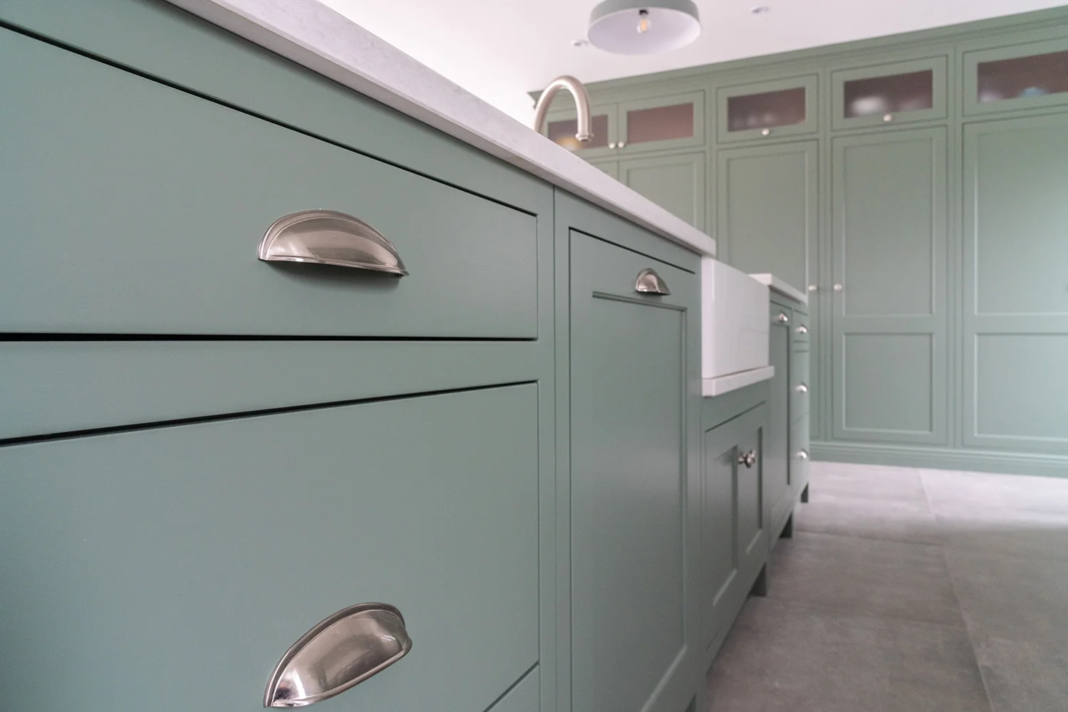 Hand-painted kitchen in Killeagh, Co. Cork, Munster, Ireland