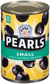 #846 Canned Olives and Plastic Cups