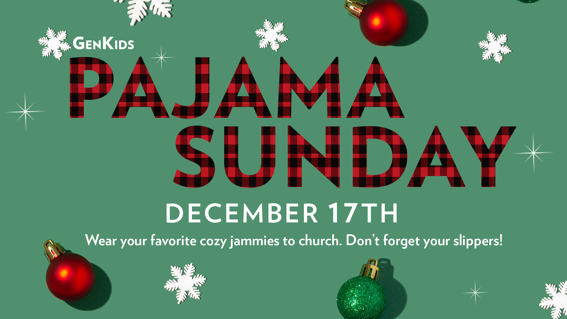 Pajama Sunday — Genesis Church