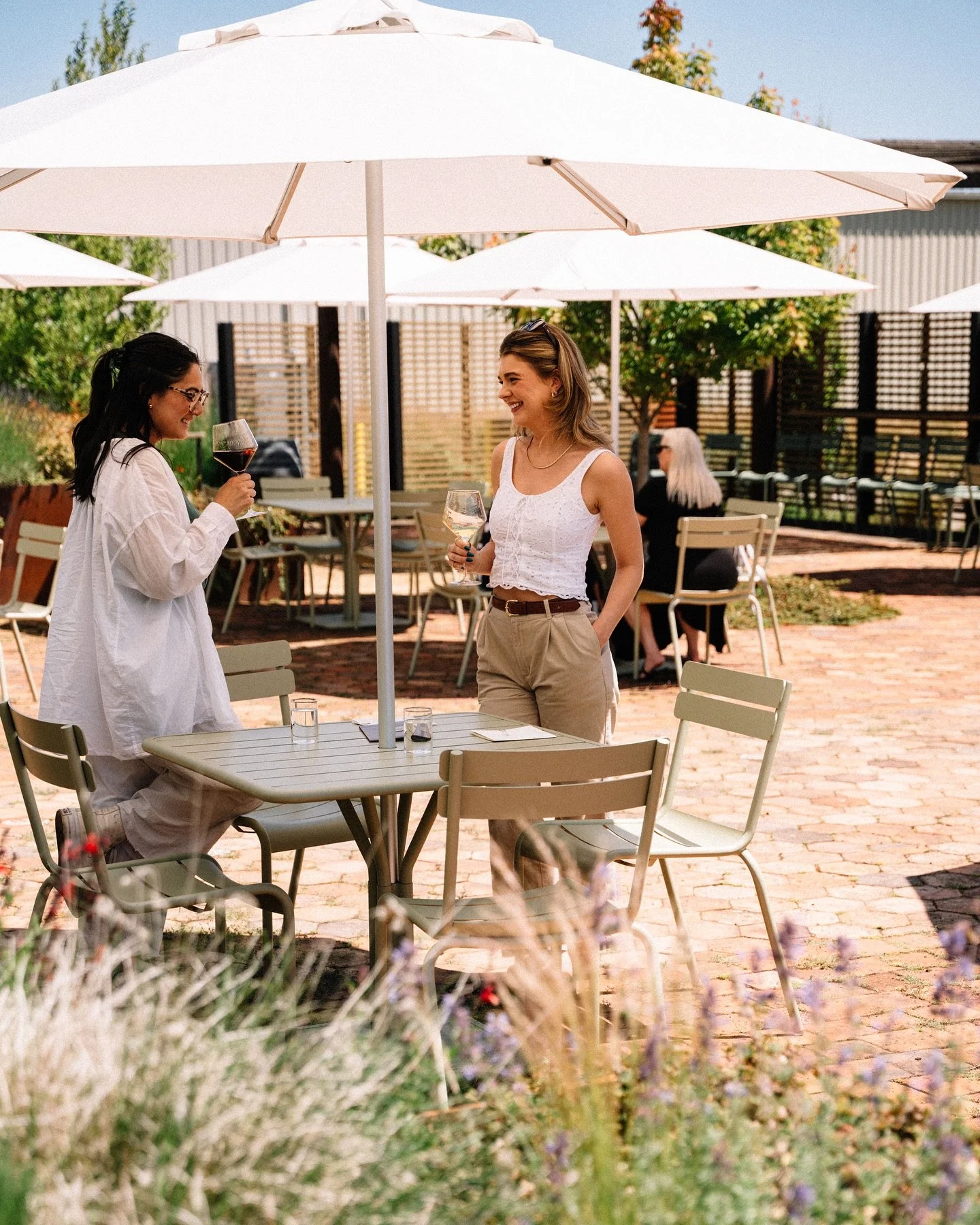 Some favs from our on-site tasting room shoot day at @flaneurwines! We captured the space, the experiences, the winery, the team, the wines of course, and then we held the second part of the shoot out at their vineyard and&hellip; just wow. I shot ar