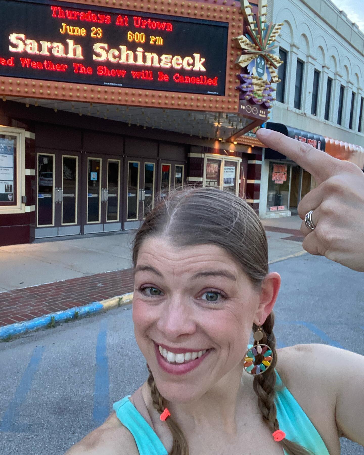 Thank you for all the kind accolades in regards to the making of the rooftop music video &amp; my name on the State Theater marquee. So fun! Stay tuned for the rooftop video coming soon&hellip;

Until then, as the marquee states, next Thursday, 6/23 