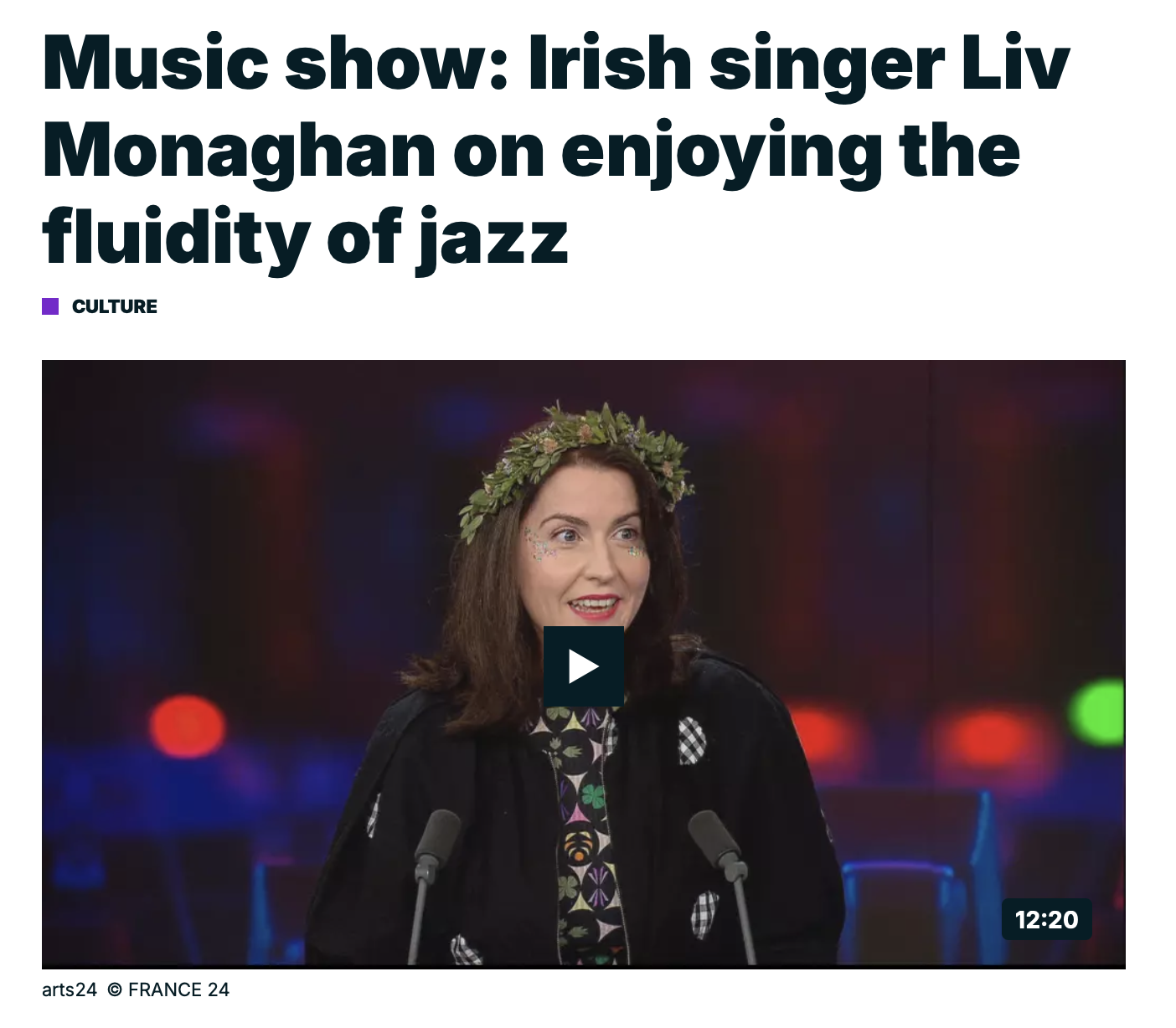 Liv Monaghan on enjoying the fluidity of Jazz