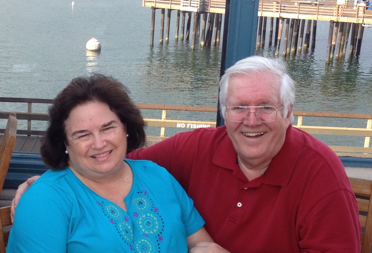 Author Clark Beim-Esche and his wife Carol Beim-Esche