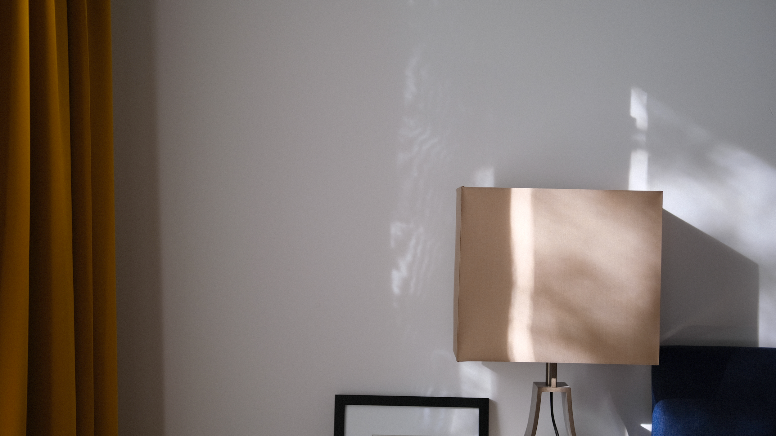 Shadows in the bedroom