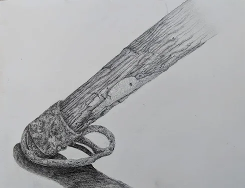   8" X 11", Pencil  