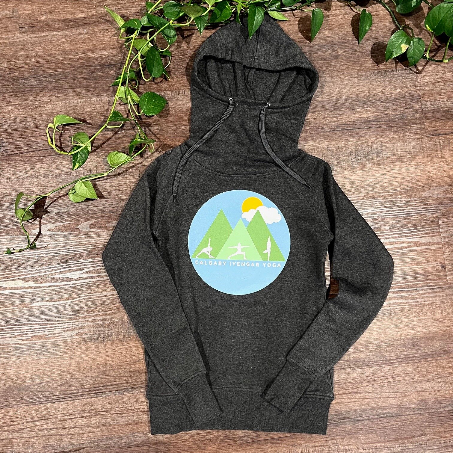 Check out the Sweatshirt CIY Mountain Hoodie in Prop Shop✨

Fun Calgary Iyengar Yoga mountain graphic on front. These cowl-neck hoodies were made to keep you warm before and after practice. Polyester blend. Ladies fit.🧘

Online + in store at @ciy_ho