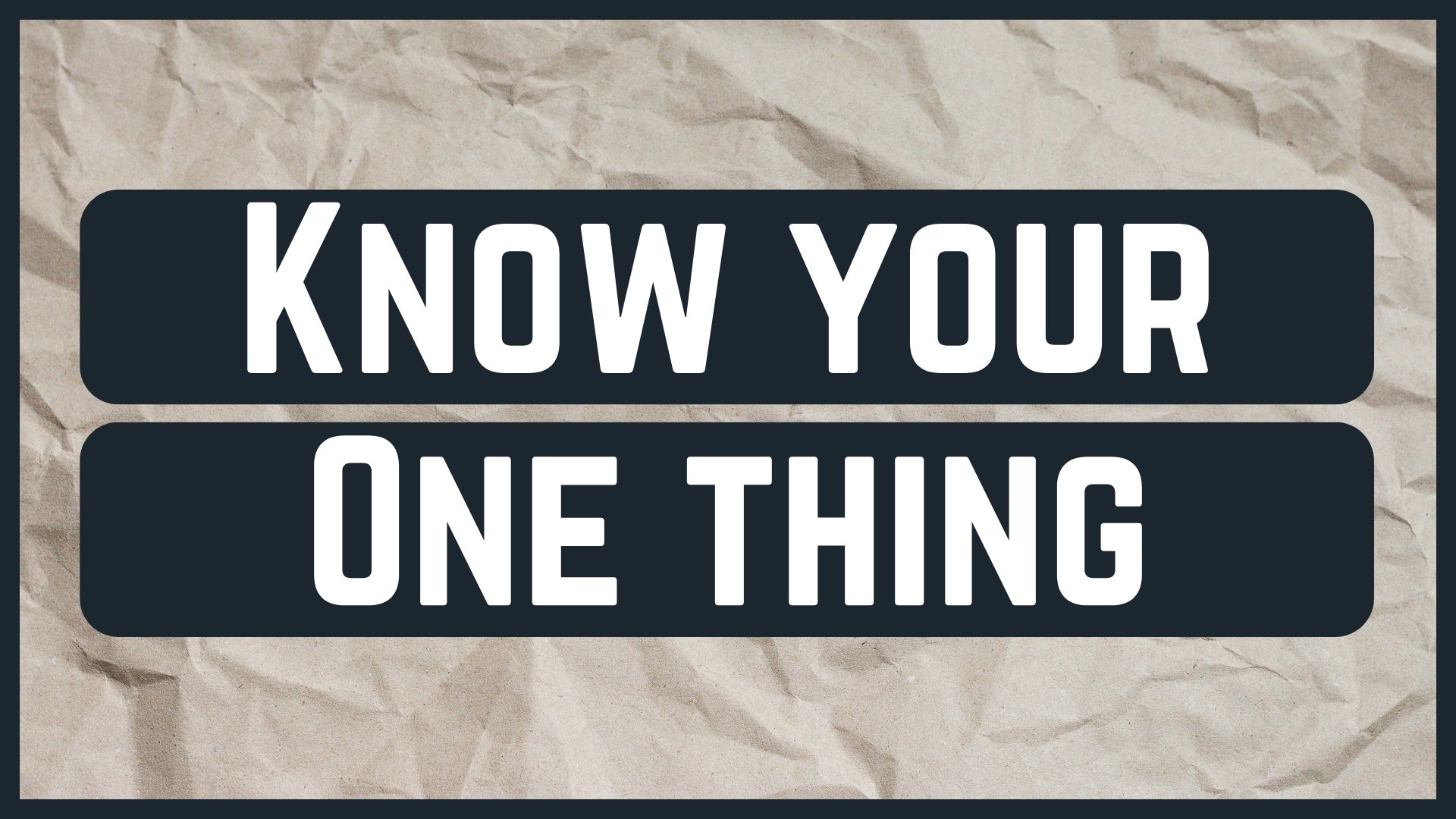 Birthdays, Babies, and the One Thing That Actually Moves the Needle