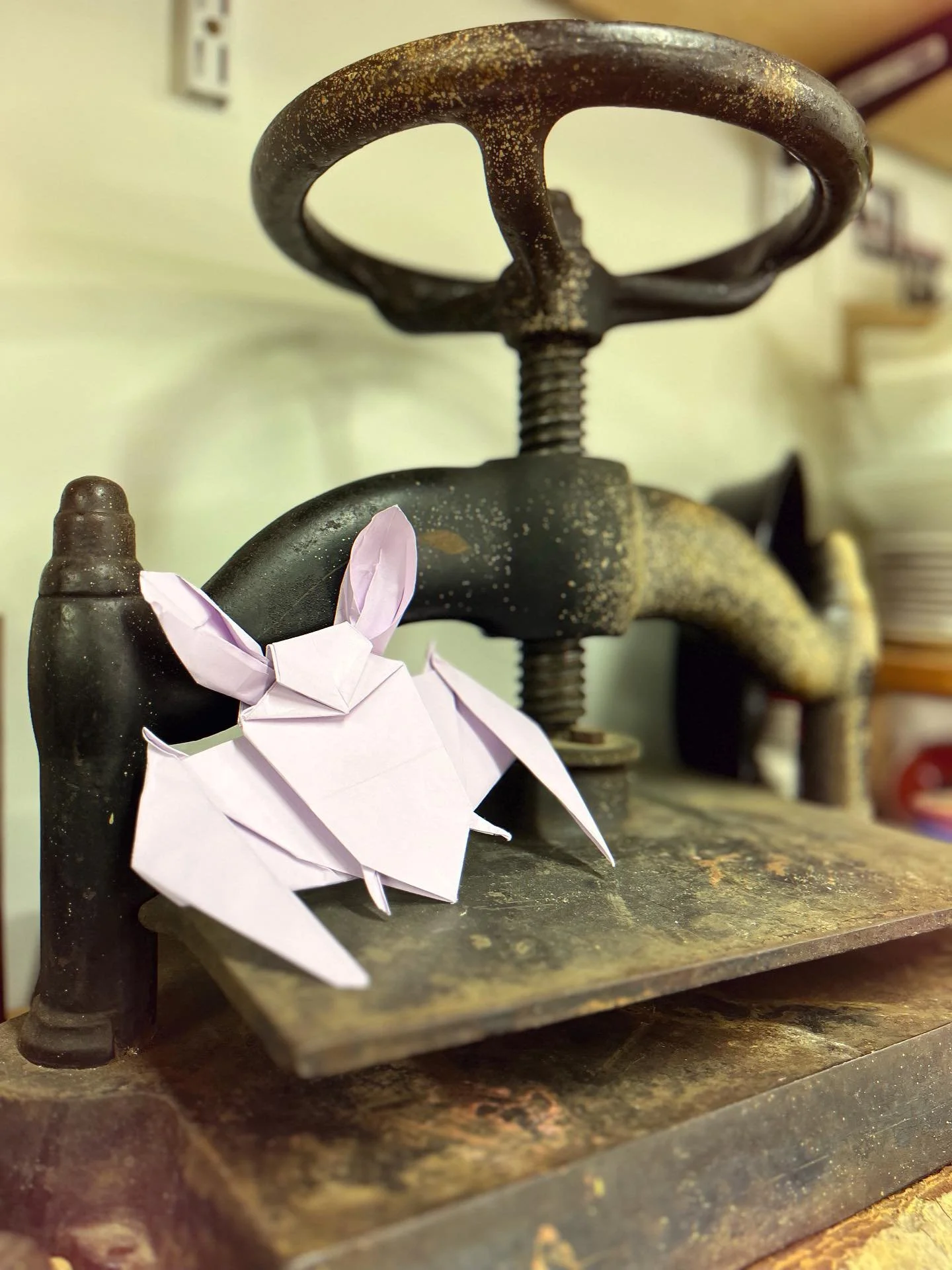 The studio has been having a bit of a bat issue lately&hellip; and you can have one too! Monday, September 29th we are having an origami bat making workshop! Our studio manager Kevin will teach you all you need to know about the art of folding paper 