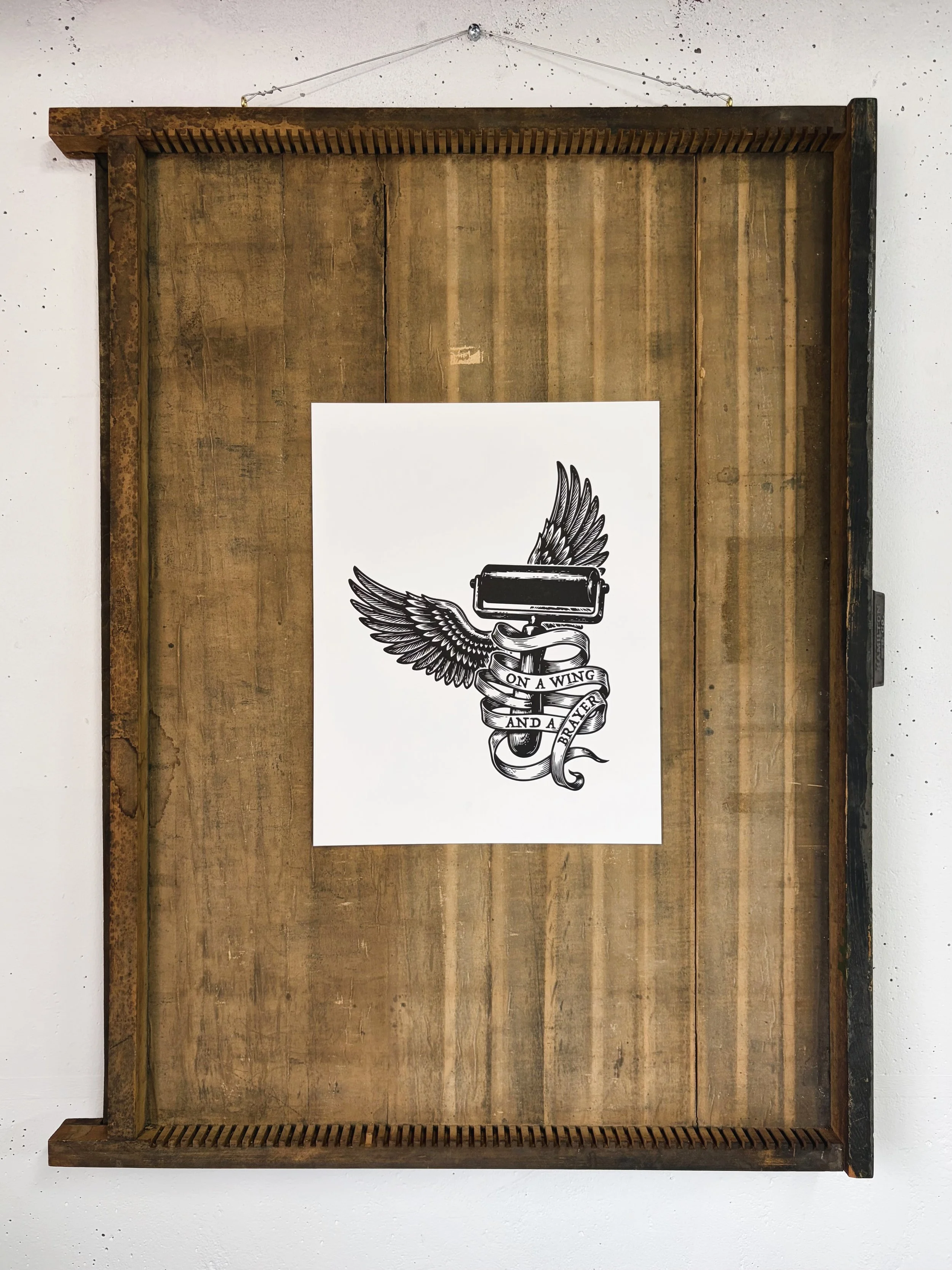 Wing and a Brayer Print 1.jpeg