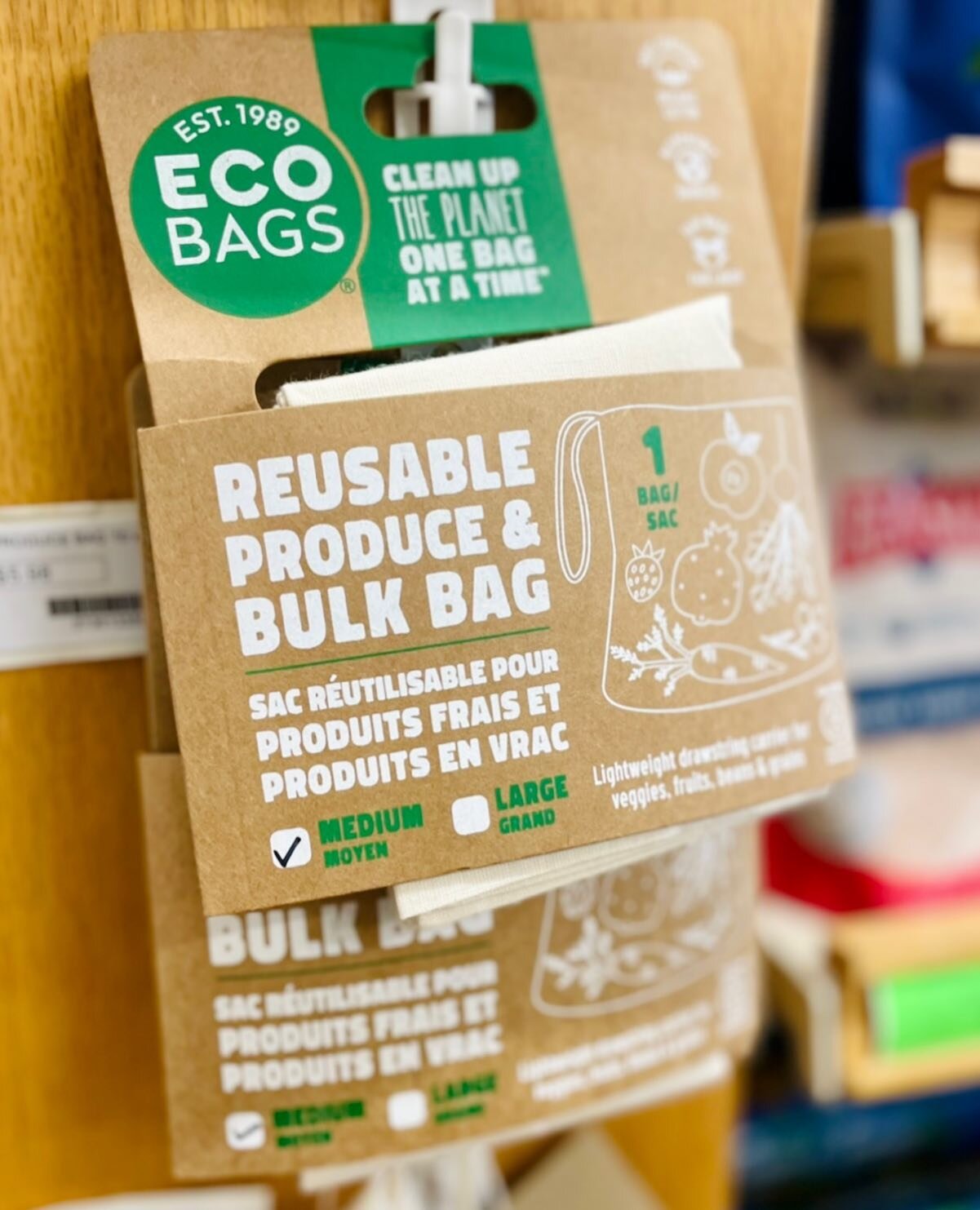 Hitting up the farm stands &amp; markets this weekend? 👩&zwj;🌾 Our reusable ECOBAGS organic cotton drawstring bags are perfect for filling up with your fresh fruits and veggies! 
No more wasted plastic! 🙌

#supportlocal
#supportsmallfarms
#eatbett