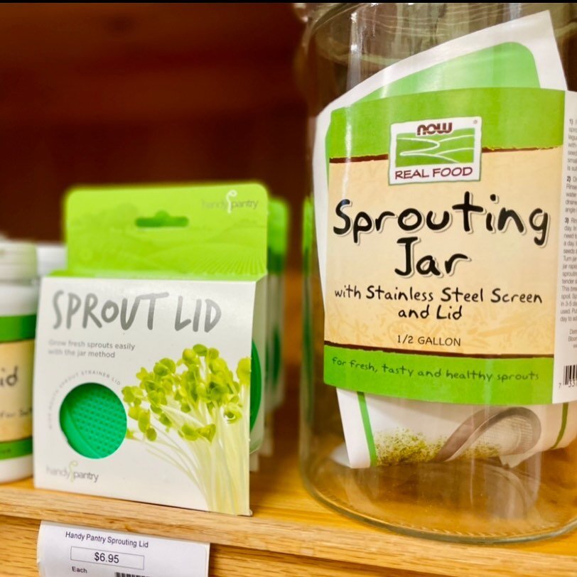 Ready to start fresh for fall? 
If your summer garden is done (or you&rsquo;re just over trying to maintain it in the heat), a window sill seed sprouting jar is a great way to get growing for fall and winter! 

Pick up everything you need to get grow