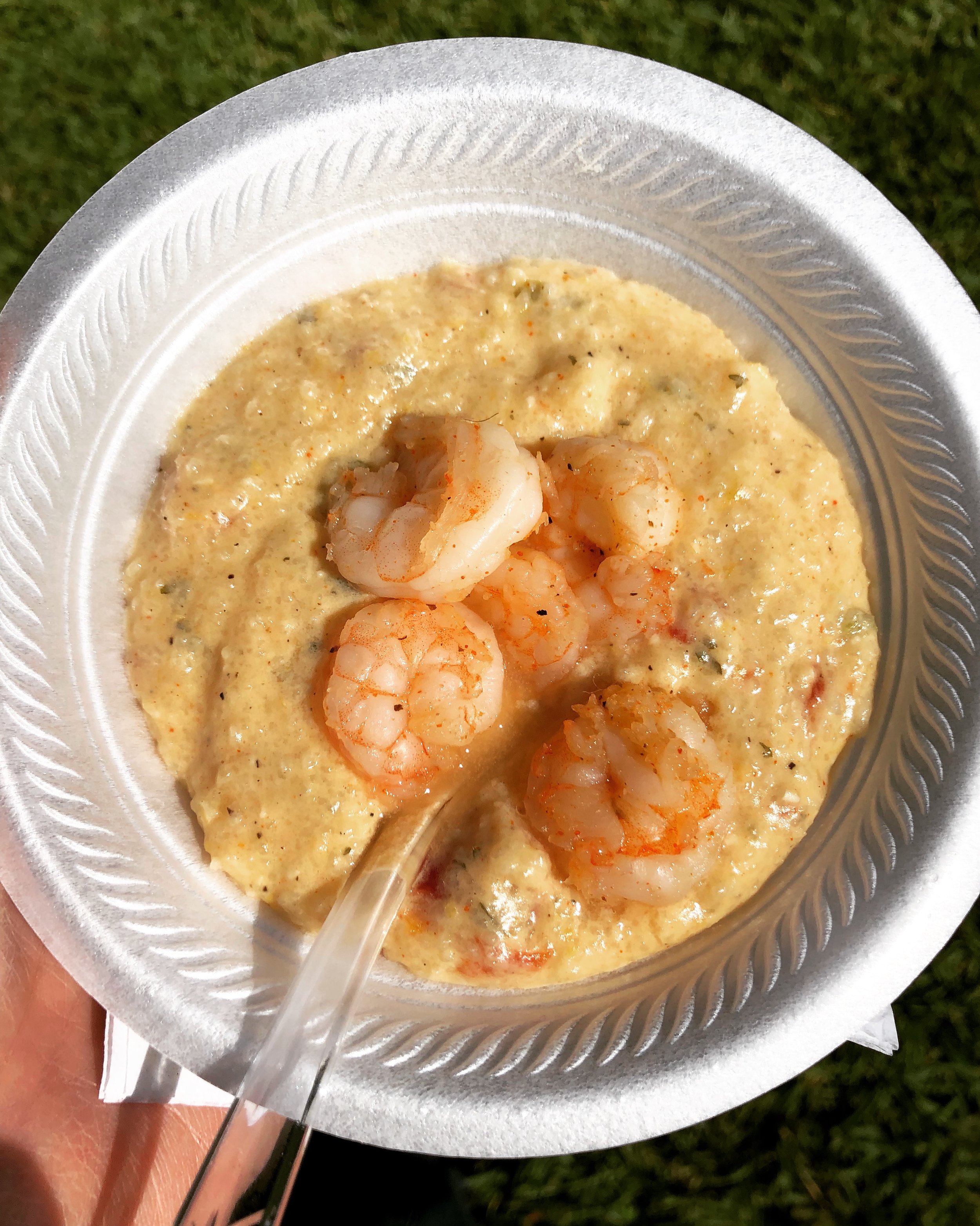 Shrimp and Grits from Cafe Josephine
