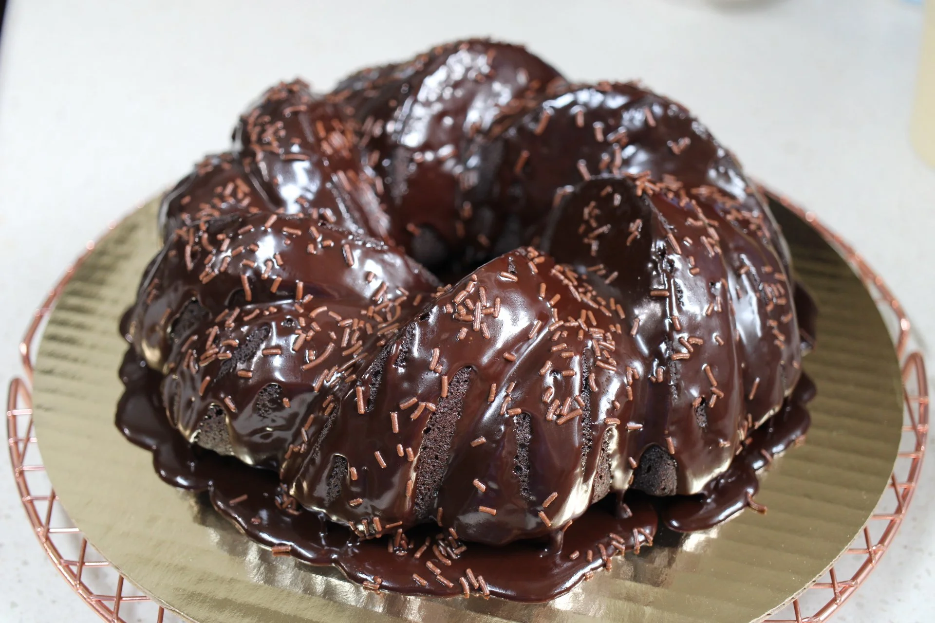 Chocolate Fudge Bundt Cake