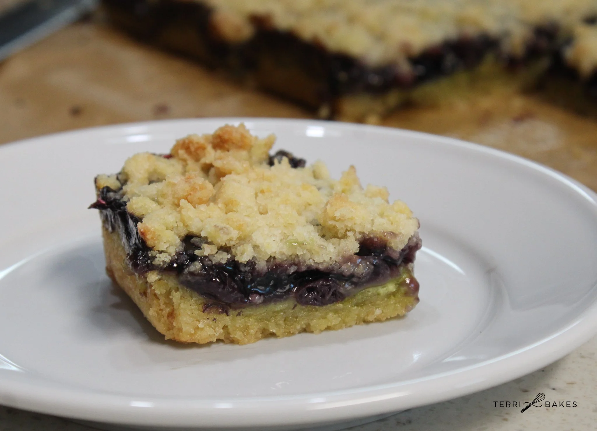 Pistachio Blueberry Bars