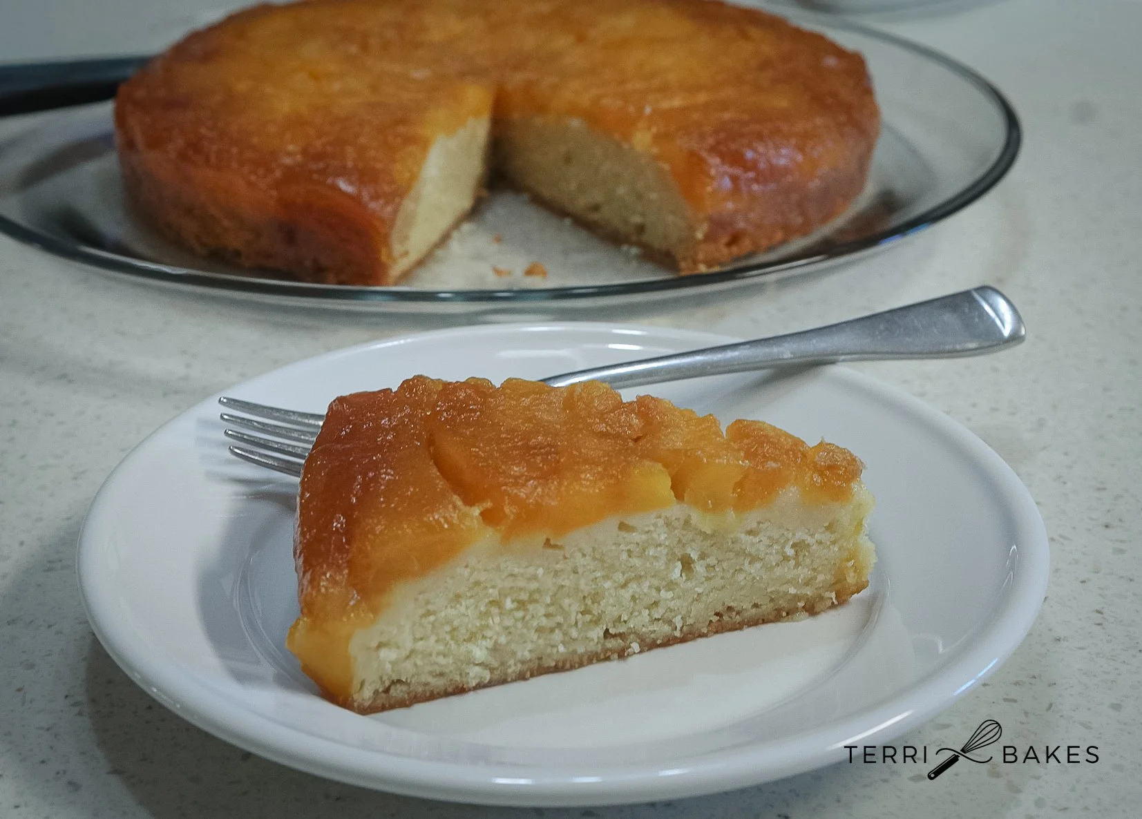 Peach Upside-Down Cake