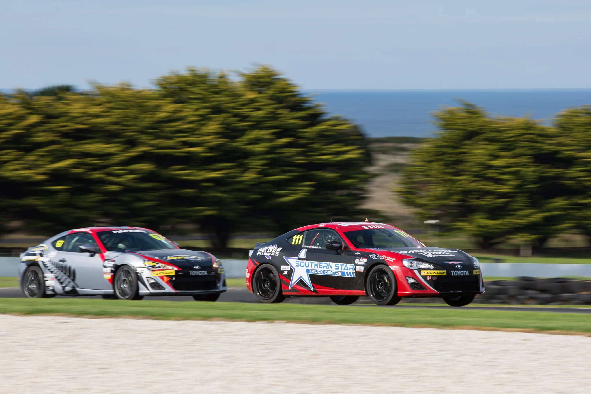 Hill said the team did a fine job of adapting to the changeable weather conditions.