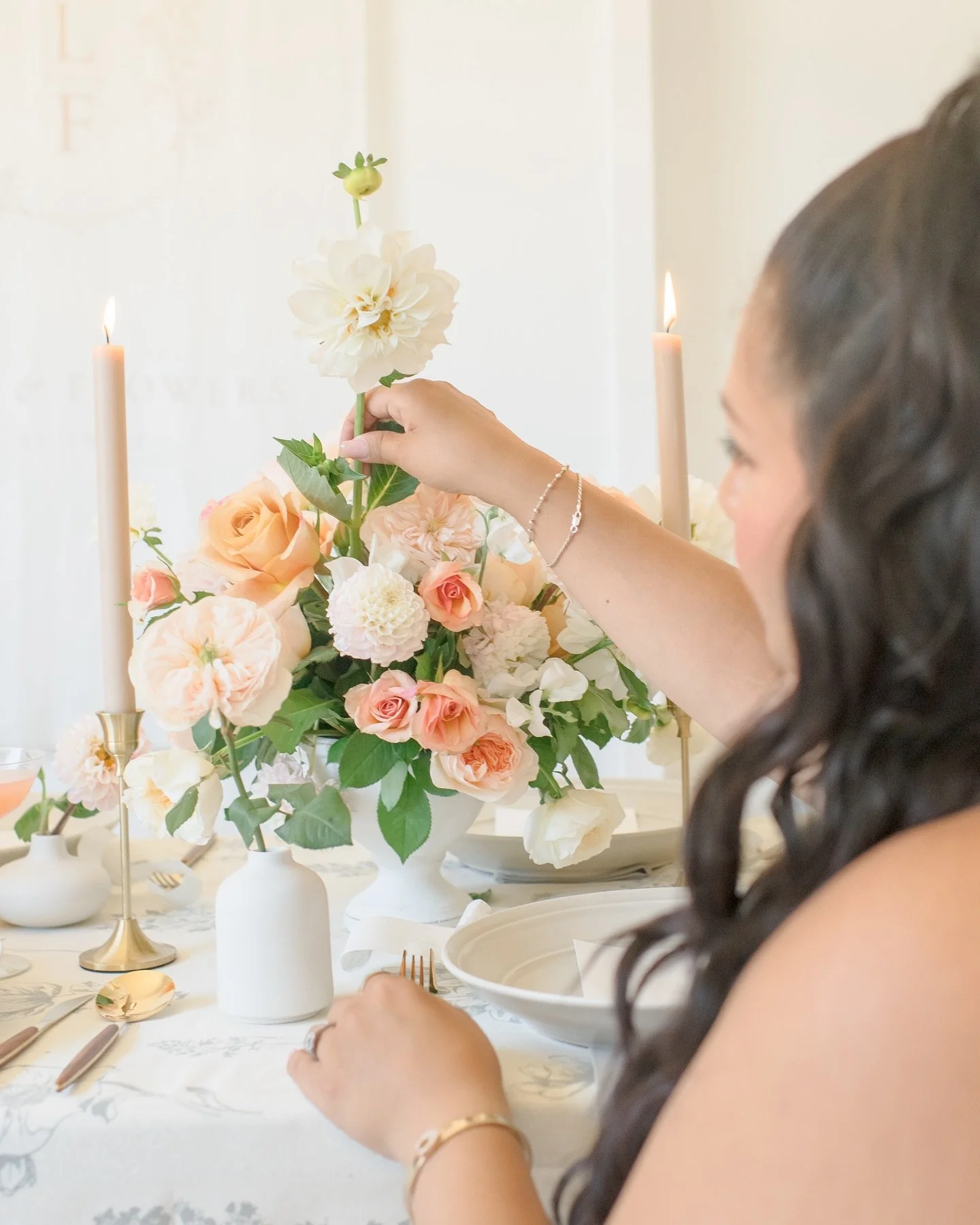 Day dreaming about all the beautiful weddings we&rsquo;re designing in 2025. 💭🧡🕯️✨
