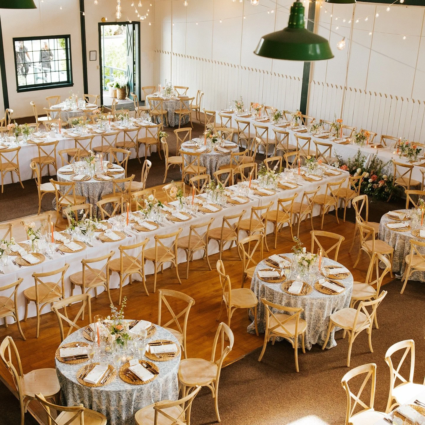 Looking back at our first wedding of 2024! 🩵
Sarah &amp; Harrison&rsquo;s dreamy garden wedding at Mission Ranch in Carmel.

Planner: @atlas_designstudio 
Photographer: @poppyandvinephoto 
Venue: @eventsatmissionranch 
Floral design: @loveandflowers