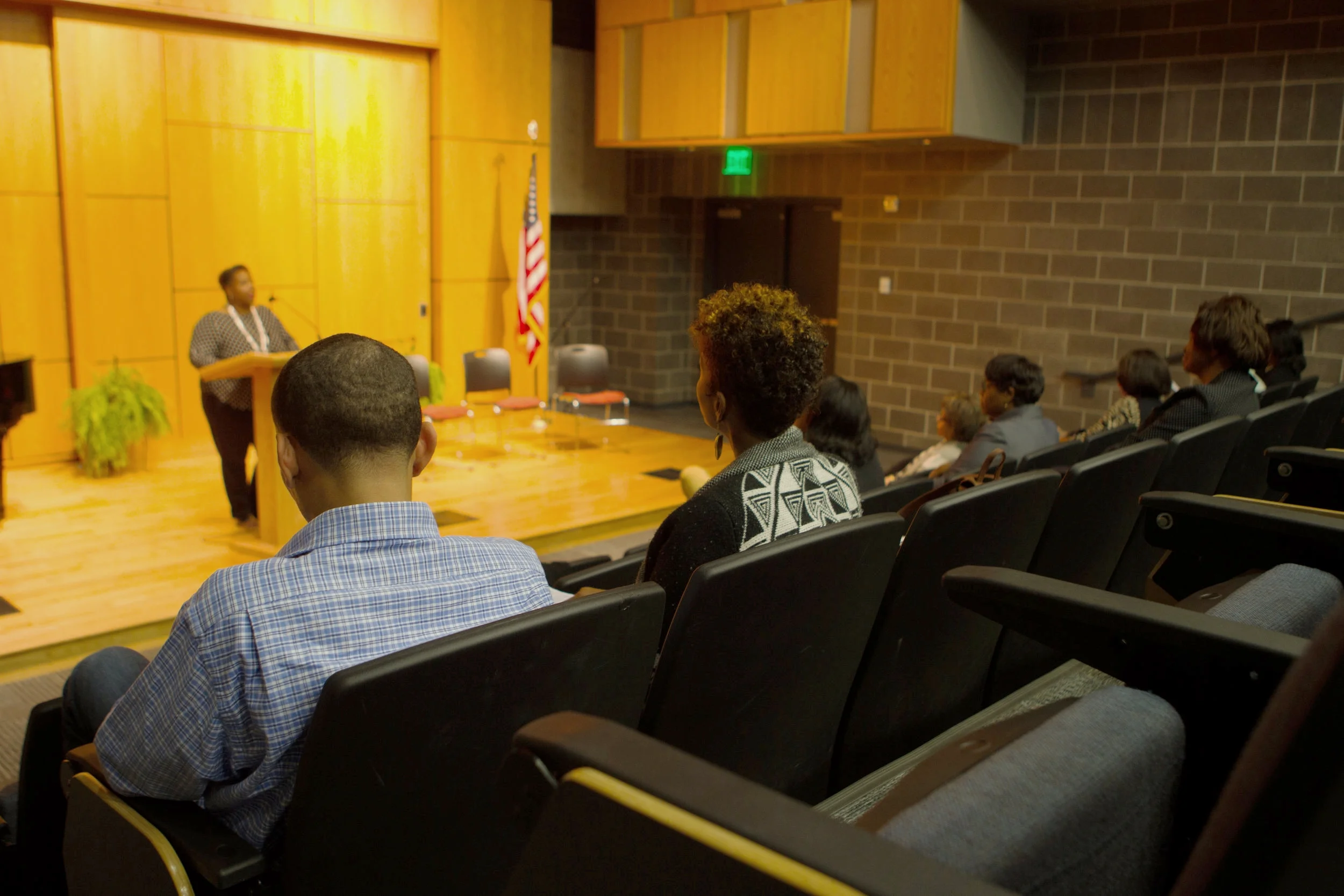 Students engage in human rights issues.