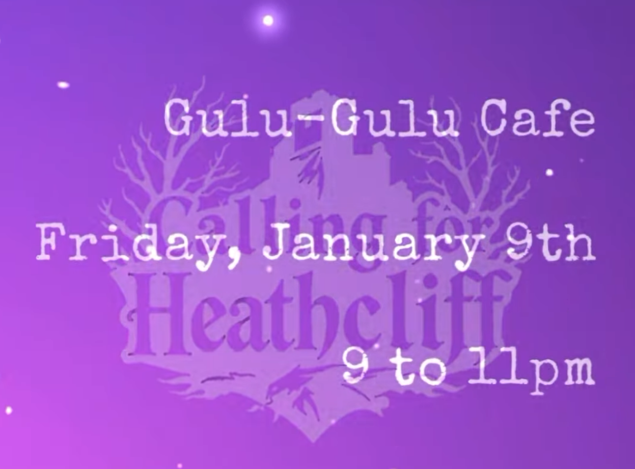 Calling For Heathcliff!