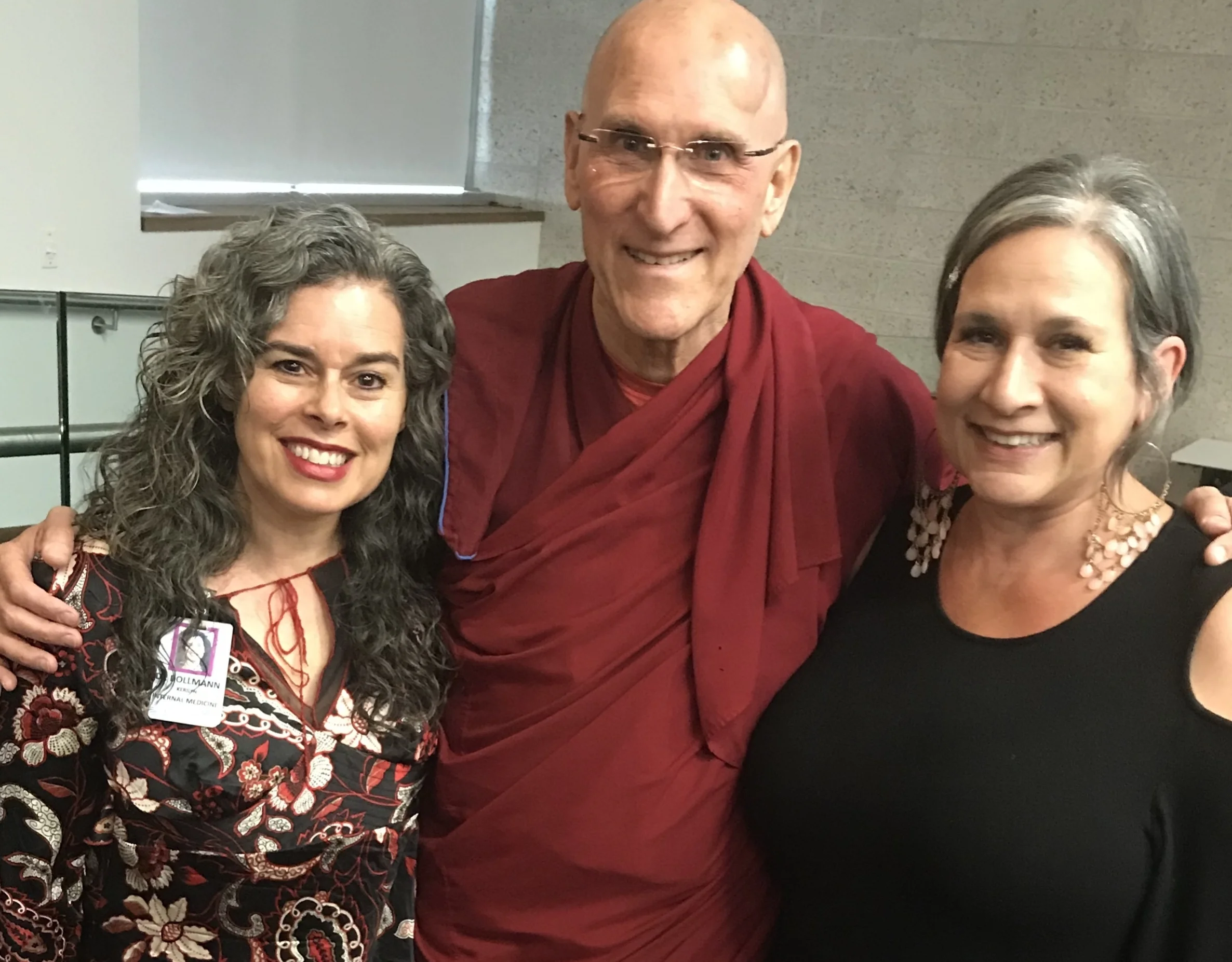 WITH BARRY KERZIN, MD, PHYSICIAN TO THE DALAI LAMA, AND THEA WHITE