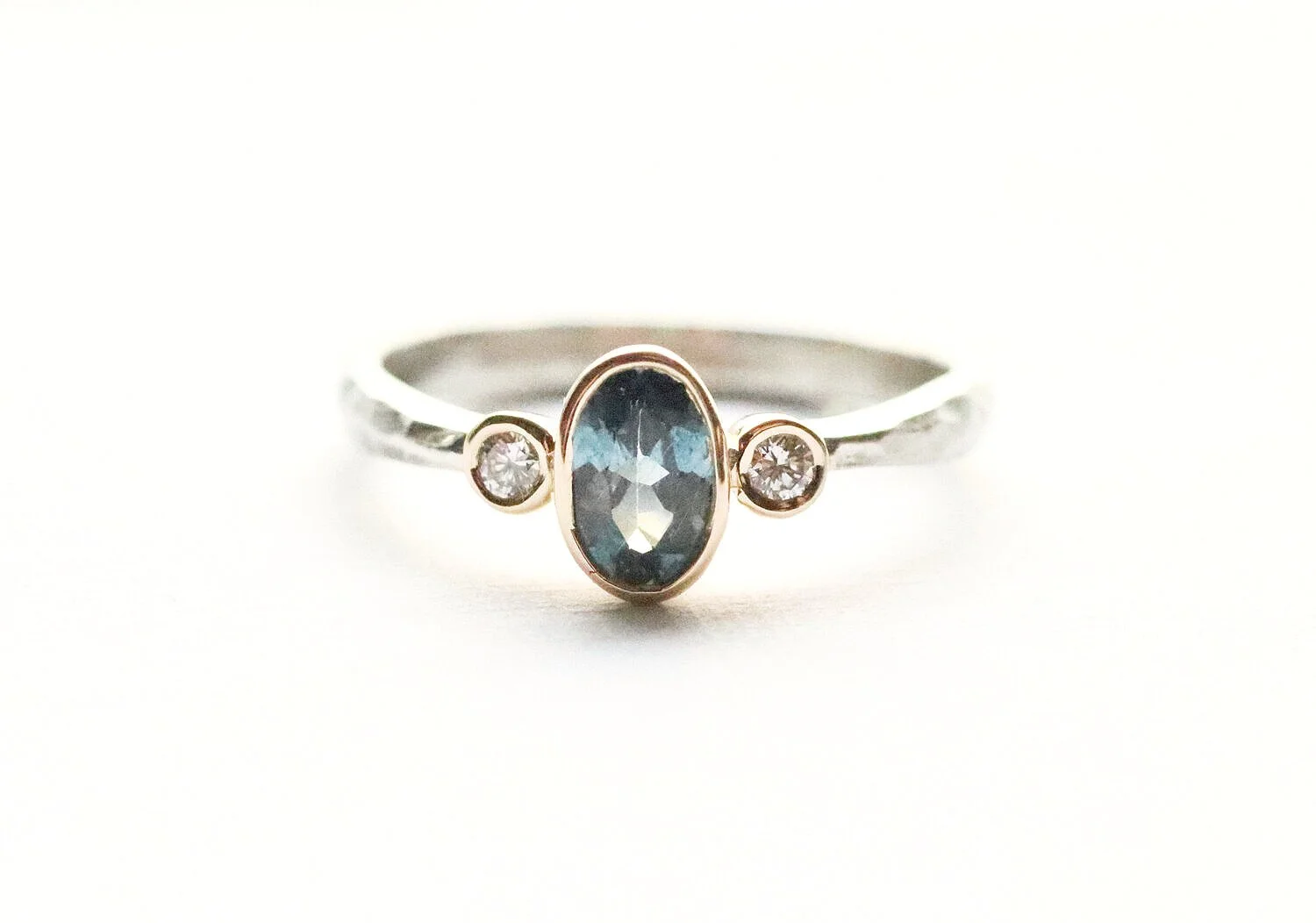 Oval Sapphire Triple Ring