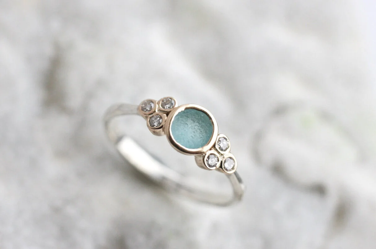 Godreva Sea Glass Ring