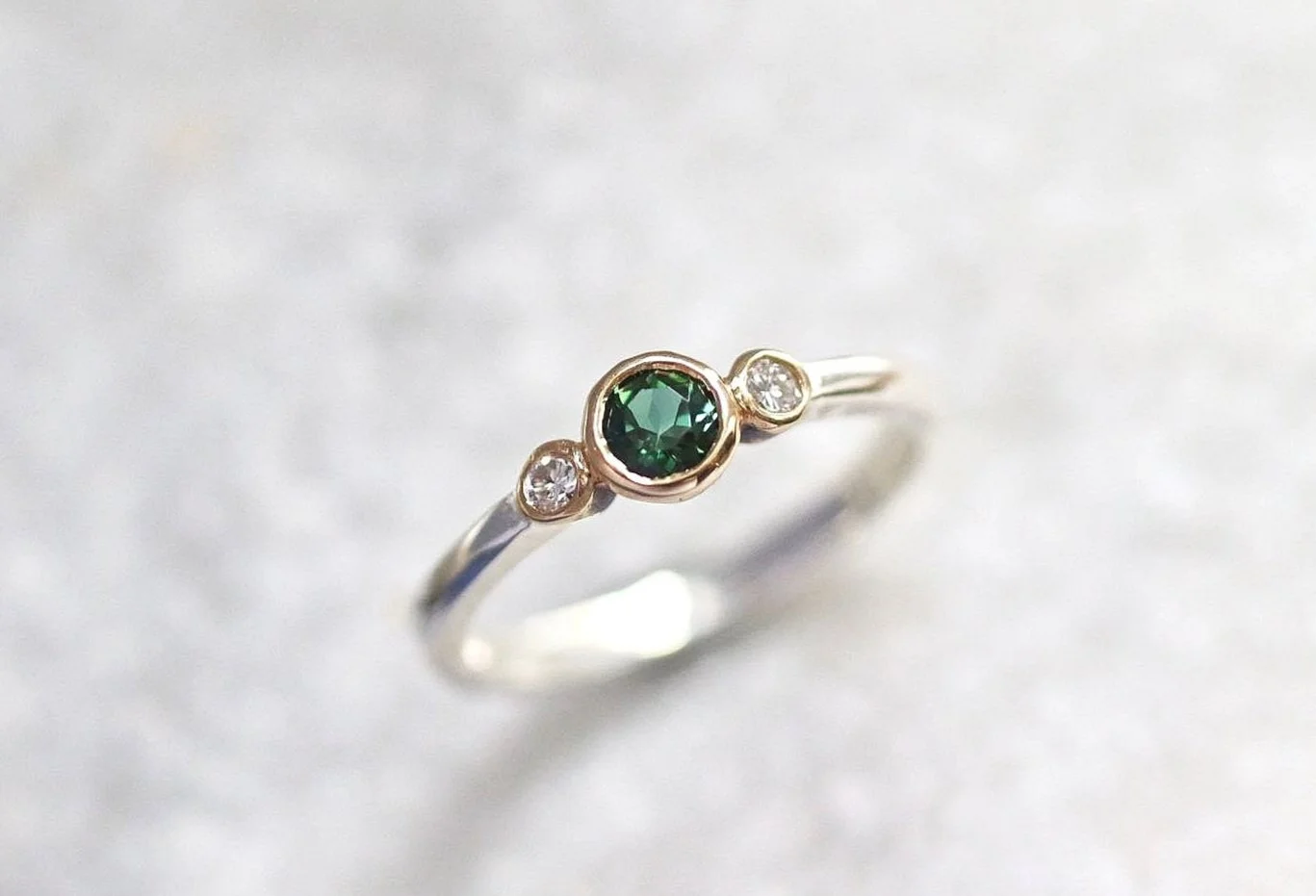 Engagement Rings to Buy Now — Glasswing Jewellery Sea Glass & Ethical