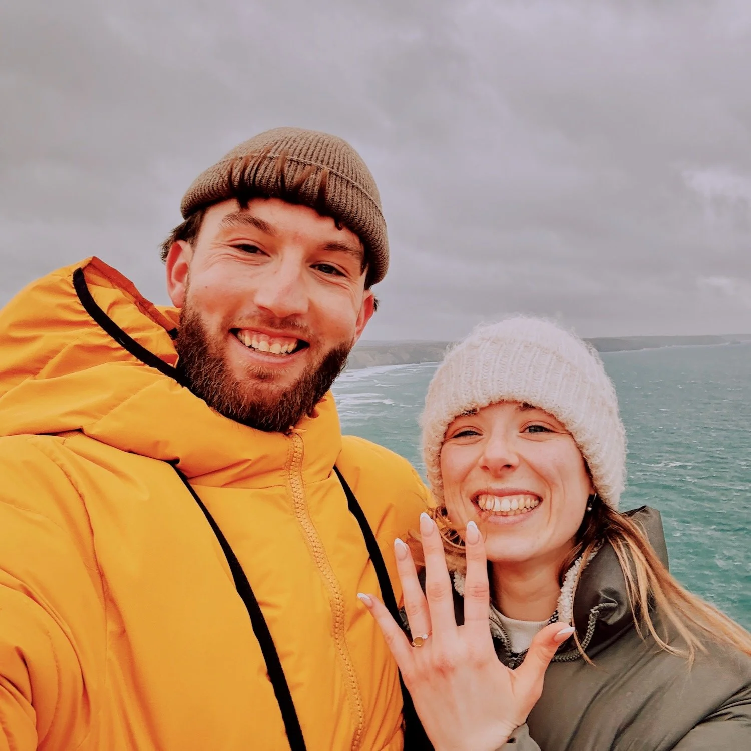 Choosing the perfect sea glass for a beautiful Thea Ring