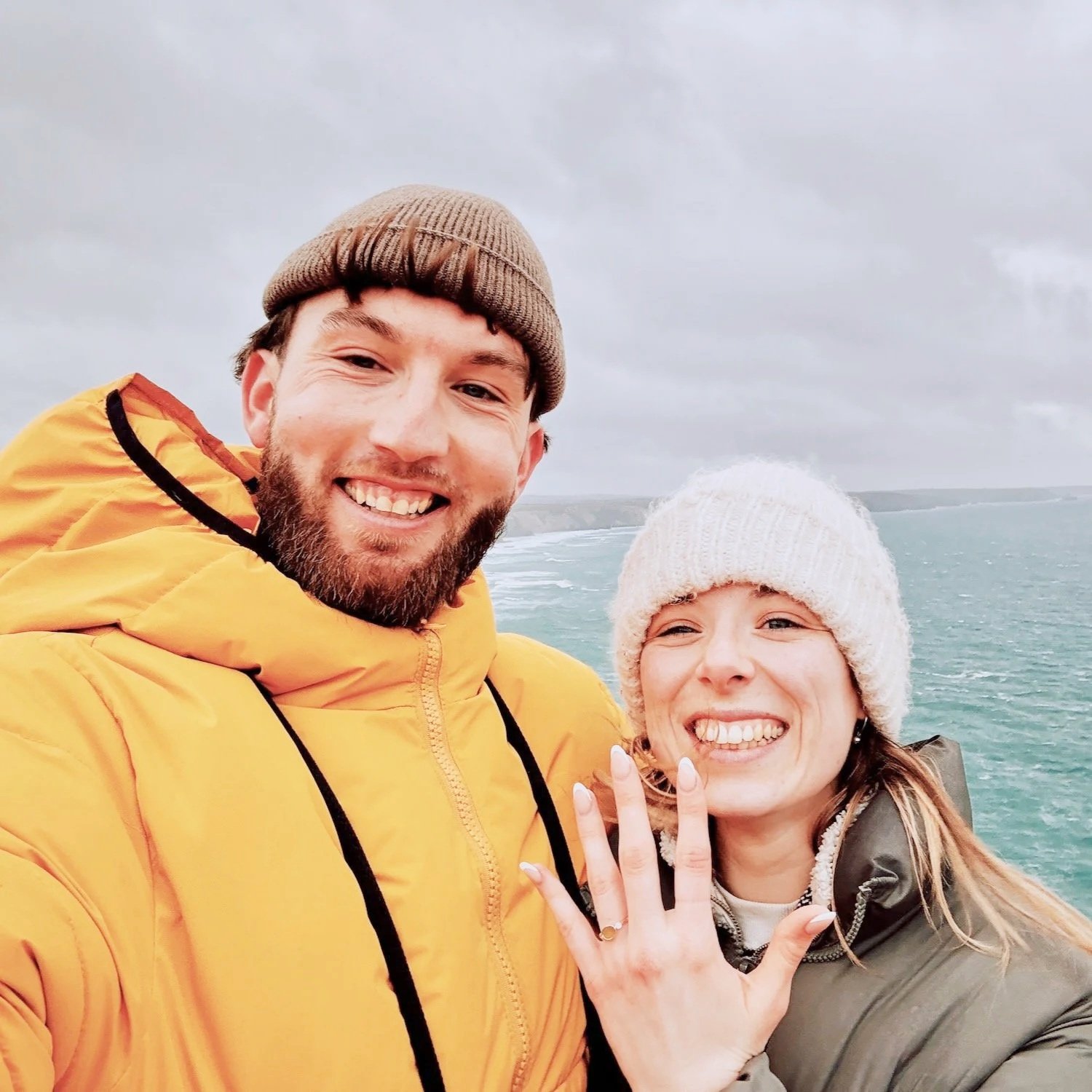 Choosing the perfect sea glass for a beautiful Thea Ring