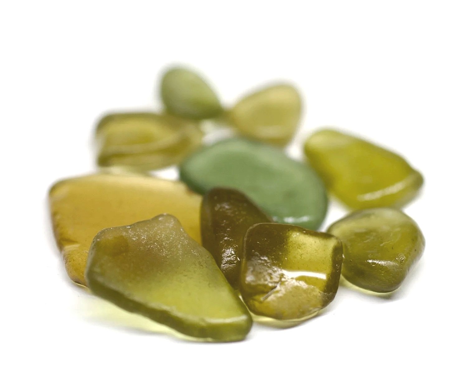 Loose+Sea+Glass+Olives+%26+Olive+Green+Glasswing+Jewellery.jpg