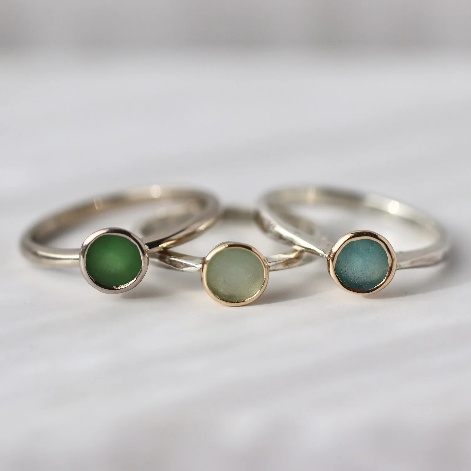 Trio of Rosen Sea Glass Rings.jpeg (Copy)